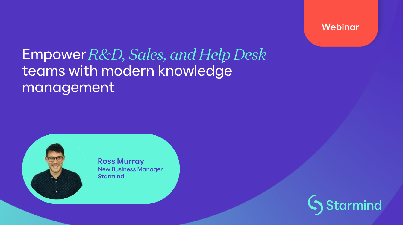 Empower R&D, Sales, and Help Desk teams with modern knowledge management featured image