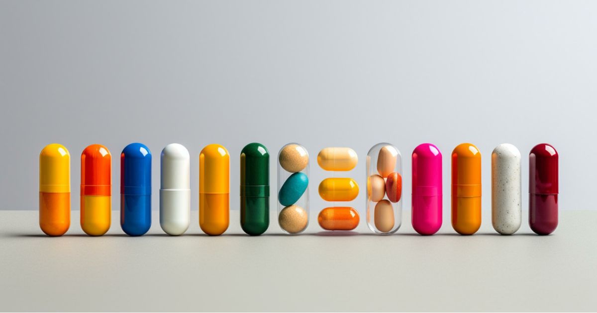 assortment of pills